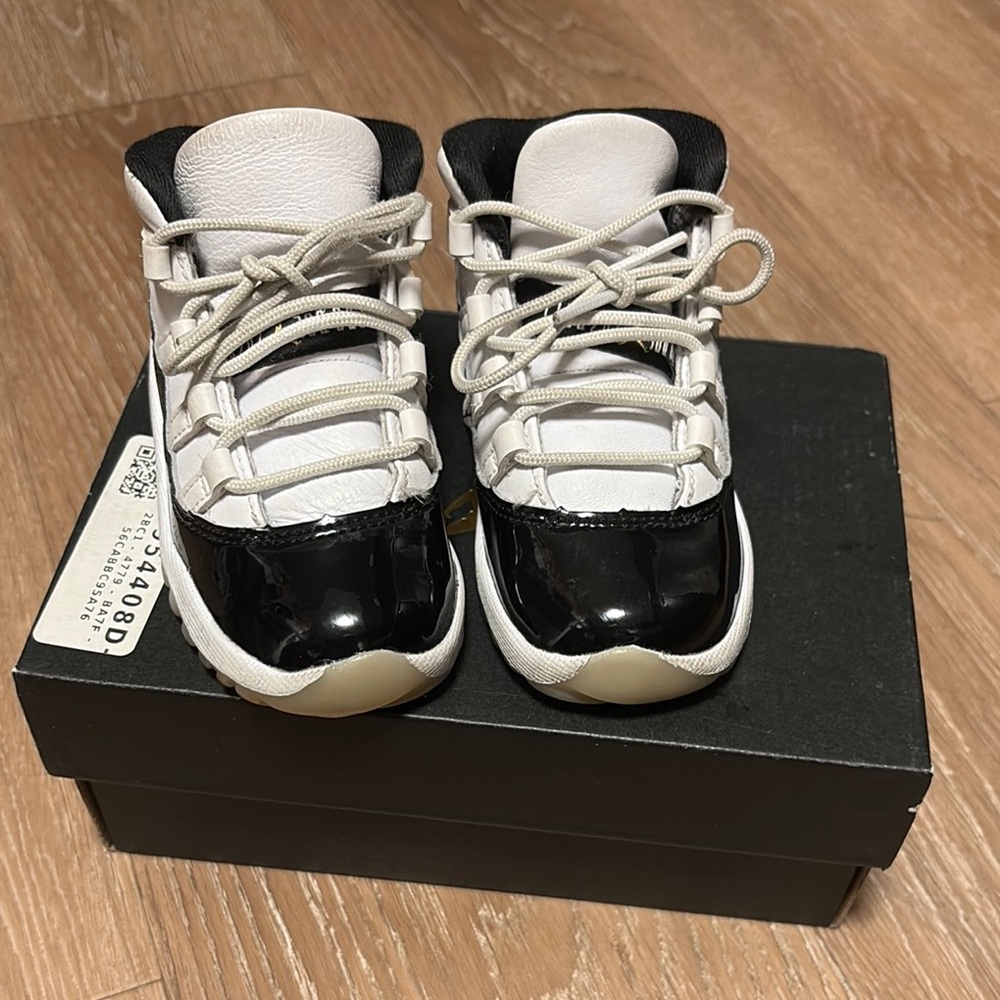 Kids Black and White Sneakers